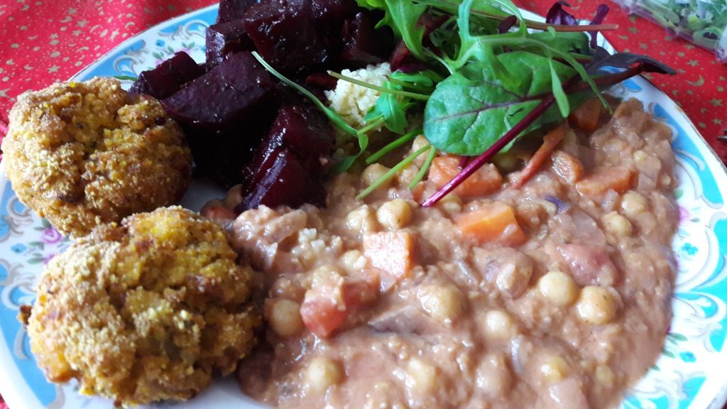 Smetanová cizrna Tandoori Masala
